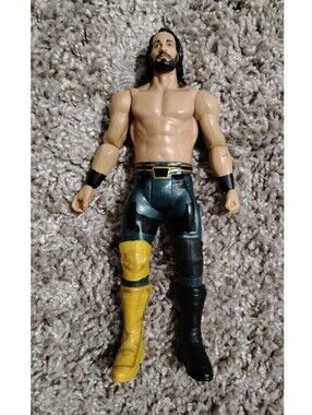 WWE Seth "Freakin" Rollins Action Figure - Blue/Yellow Attire Loose 7"
